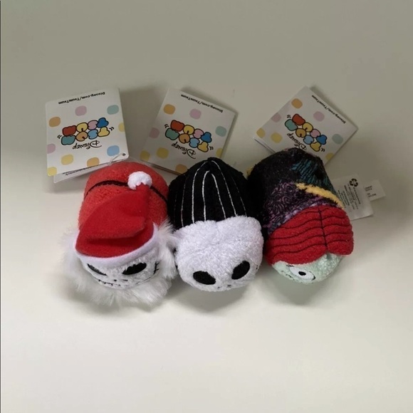 Nightmare Before Christmas tsum tsum Original From Disney Store Set Of 3 - Picture 2 of 5